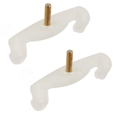 Veemoon 2 Stück Geigen Schulterstützenfüße aus Gummi Komfortabel und Bruchsicher Ersatzteile für 1/4-1/8 Violine Weiß Modisch und Einfach Zubehör für Violine