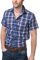 Rydale Mens Short Sleeved Shirt Ganton Blue