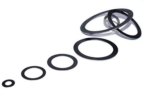 Passscheibe 26x37x1,0 DIN 988 Stahl blank 10 Stück Ausgleichsscheibe Distanzscheibe flache Unterlegscheibe