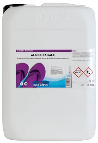 Piscina Semplice ALGHICIDA Sale in taniche da 25 kg