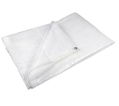 Telone Retinato Con Occhielli Mt 3 X 6 Bianco - 160 Gr./Mq.