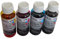 vhbw 4X Nachfülltinte kompatibel mit Canon Pixma G4510, G4511 Drucker - Refillset Dye Cyan, Dye Magenta, Dye Schwarz, Dye Yellow
