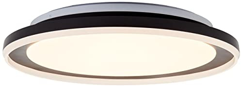 Brilliant Lampe, Pederson LED Wand- und Deckenleuchte 45cm schwarz, 1x LED integriert, 22W LED integriert, (2300lm, 3000K), Energiesparend und langlebig durch LED-Einsatz