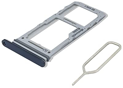 Eonpam SIM Kartenrahmen für (Samsung Galaxy Note 10+ Plus) Originale Qualität Ersatz Karten rahmen Inkl SIM Kartenschlitz Pin(Schwarz)