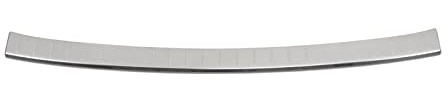 J&J AUTOMOTIVE Protection de Seuil de Chargement en Chrome sur Mesure pour Renault Clio 5 2019-2025, Bande de Protection, Installation Facile