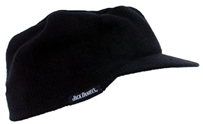 Jack Daniel's Strickmütze mit Schirm - offizielles Lizenzprodukt
