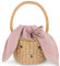 Osterkorb Hasenkörbchen mit Stoffohren 28 x 17 cm zum Eier sammeln Osternest für Kinder & Erwachsene Ostern Deko