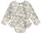 Maillot de Bain Bébé Fille Anti-UV Combinaison de Natation à Volants Manches Longues Imprimé Arc-en-Ciel pour Piscine Plage Sport Vacances Swimwear (Blanc, 6-12 Mois)