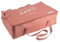 ZiiPa • Copertura per Forno • Fontana • Colore Terracotta • Copertura protettiva • Impermeabile • Facile chiusura • 64 x 40 x 20,5 cm
