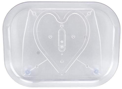 TOPINCN Vassoio Girevole per Conservazione e Smistamento del Frigorifero a 360 Gradi, Organizer per Piatto Girevole in Plastica per Frigorifero, Classifica e Conserva Snack, Condimenti,