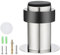 Misuyue Türstopper Boden Edelstahl, Door Stopper Selbstklebende, Türstopper Wandmontage mit Gummi Puffer Enthält Befestigungsmittel, Wandtürstopper für Schutz Von Wand und Möbel (60mm)