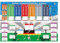 Fussball Em 2024 Poster zur Euro-Fußballmeisterschaft Wallchart, Giant Poster Teaminformationen und TV-Zeitplan, EM-Fußball-Programm, Spieltermine, Fußball-Poster, Bar, Wohnzimmerdekoration (M)