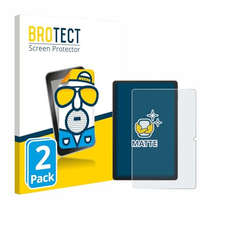 BROTECT Schutzfolie für Blackview Tab 16 Pro | 2 Stück Entspiegelnder Displayschutz Made in Germany Matte Displayschutz-Folie Anti-Reflex Anti-Fingerprint Einfache Montage