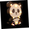 HOMSFOU -nachtlicht Panda Schreibtischlampe Tierform Kinderzimmer Nachttisch Nachttisch Keine Batterie