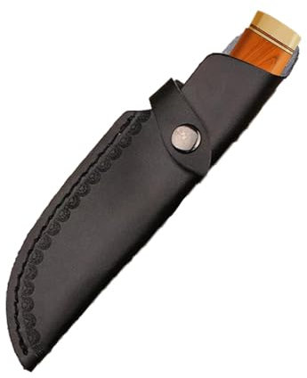 Funda de cuero para cuchillos, funda de cuero para cuchillos | Estuche plegable para cuchillos de bolsillo | Funda multiherramienta con cierre a presión, funda para cuchillos con trabilla para cinturó