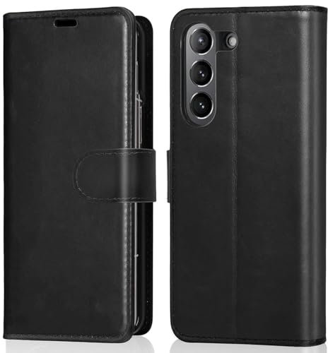 Verco Custodia a libro per Samsung Galaxy Z Fold 6, per Samsung Galaxy Z Fold6 5G, colore: Nero