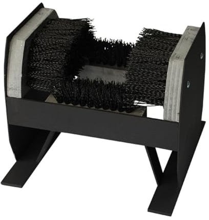 Golf Shoe Brush Cleaner - Stiff Bristle Cleaning Tool with Stable Base, Outdoor Boot Cleaner for Dust & Snow Removal from Soles - Ideal for Sneakers & Industrial Shoes