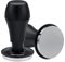 Normcore 45.5mm Coffee Tamper V4.1 with Click Sound Feedback, Spring Loaded Tamper With Flat Base Fits Flair Pro and Pro 2, 46mm Portafilter, Anodized Aluminum Handle, Black