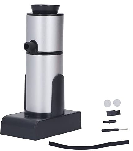Affumicatore alimentare pratico in alluminio e zinco con speciale contenitore per trucioli di legno per fumo da tavolo in cucina e cottura sottovuoto