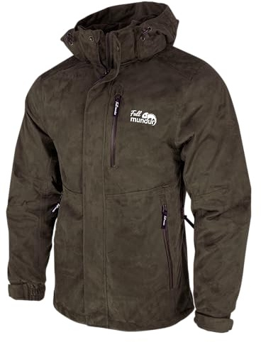 Full mundur Chaqueta de caza de camuflaje, chaqueta de senderismo, chaqueta ligera de entretiempo, chaqueta a prueba de viento, chaqueta impermeable impermeable, chaqueta funcional transpirable con