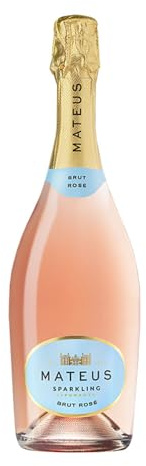 Mateus | Sparkling Brut Rosé 11.5% ABV | 75cl | Shows red apples, pears and raspberries, with a balanced finish for food pairing or relaxed serving.