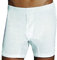 PEROFIL CALZONCINO Boxer con Bottone Maglina Filo Scozia (5 L IT52, Bianco)