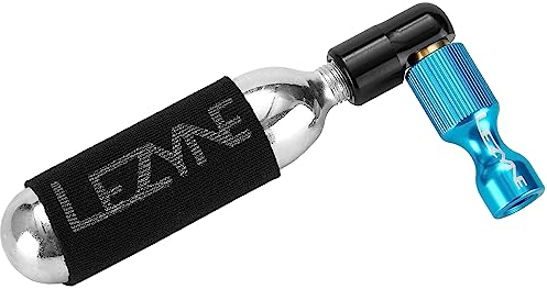 LEZYNE CO2 Pumpe Trigger Drive CNC blau-glänzend 16g, 1-C2-TRDR-V110 Minipumpe, 16 g