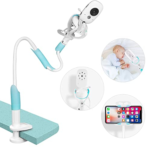 GHB Universelle Halterung für Baby-Kamera, mit flexiblem Stick zur Befestigung der Babykamera