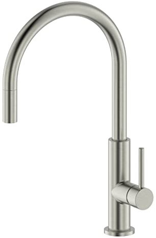 Mitigeur d'Evier Haut Inox Brossé ILHEA by Eurosanit