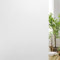 rabbitgoo Fensterfolie Milchglasfolie Blickdicht Sichtschutzfolie Weiß 90x400cm mit Gitterdesign für Bad Büro Wohnzimmer Selbsthaftend Selbstklebend Scheibenfolie UV Schutz Blickschutz Sichtschutz