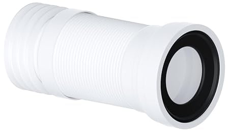 Viva Long Slink-FIT Flexible WC Pan Connector 300mm - 700mm - PP0002