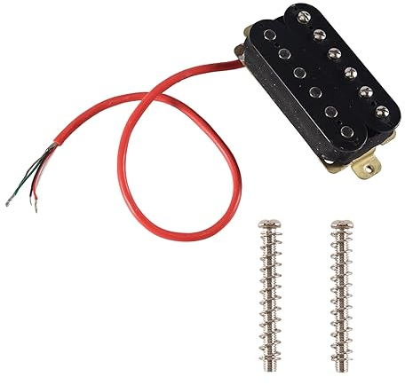 Spactz E-Gitarre Humbucker Pickups Bridge Alnico V Pickup Schwarz