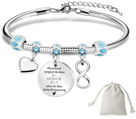 Sugeru Armband Damen-Manchmal Vergisst du Dass du groβartig bist,Geschenke für Frauen Inspirierende Erinnerung Armband,Personalisierte Geburtstagsgeschenk für besten freunde töchter mutter (Manchmal)