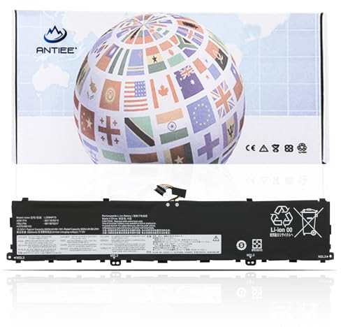 ANTIEE 90Wh L20M4P75 L20D4P75 Laptop Akku Kompatibel mit Lenovo ThinkPad X1 Extreme P1 4th 5th Gen Series L20D4P75 SB11B79216 5B11B79218 5M11E25314 SB11B79215 5B11B79217 5M11E25313 15.48V