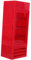 BESTonZON Mini Congelador Mueble De Juego De Cocina Congelador De Casa De Muñecas Mini Nevera Juguete De Muebles En Miniatura Modelos Juguetes El Plastico Rojo Electrodomésticos Refrigerador