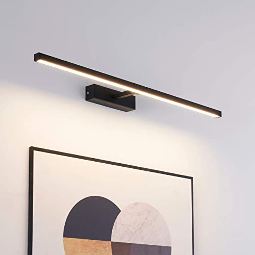 Kosilum – Wandleuchte mit integrierter LED-Beleuchtung – Xenia – warmweißes Licht Beleuchtung für Wohnzimmer Schlafzimmer Küche Flur – 15 W – 1845 lm – integrierte LED – IP20