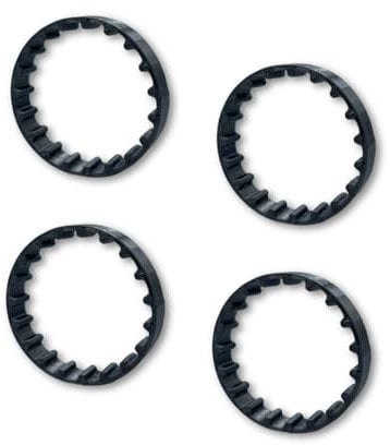 8 Courroies de Remplacement pour INTEX ZX300 - Kit de Réparation de Courroies Pièces de Rechange Détachées pour Robot Aspirateur Nettoyeur de Piscine Automatique Accessoires