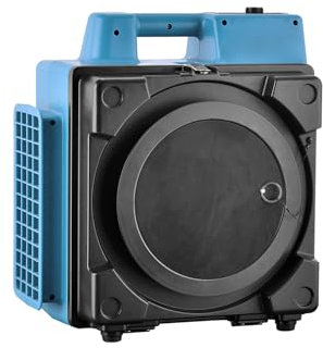 XPOWER Purificador de aire HEPA y depurador para uso doméstico comercial e industrial, filtro de carbono de 4 etapas para eliminar olores, alergia al polvo, aire negativo (X-2480)
