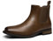 Bruno Marc Stivali da Uomo Chelsea Classici Indossabili Leggeri Slip-on Stivali in Pelle Vintage Ankle Stivaletto Uomo,Size 47,Marrone-Pu,BMUMAB2402