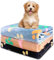 Katzendecke für Sofa, 3 PCS Katzendecke Klein für Katzen, Waschbar Hundedecke Flauschig für Sofa, Bett, Weiche Warme Decke Haustier für Kleine Mittlere Hunde Katzen (Schwarz+Blau+Braun, 76 x 52 cm)