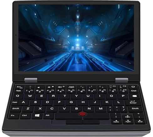 7 Inch Mini Pocket Laptop Celeron N4000, Travel Classics Computer, Handheld Mini Notebook, 1280*800 Touch Screen, 12GB LPDDR4 128GB SSD Chocolate Keyboard, Window 11 Pro, 2.0MP, AC WI-FI BT4.2