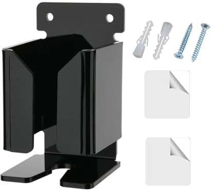 Elektrischer Rasierer-Wandhalter für Herren, für Dusche, Elektrorasierer, Schwarz, 10,6 x 6,35 x 6,35 cm, Schwarz, 10,6 x 6,35 x 6,35 cm, 10.6x6.35x6.35cm, Siehe Beschreibung