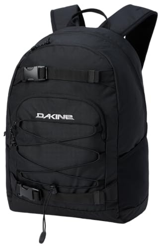 Dakine Grom Rucksack 23L Schwarz – Schulrucksack & Freizeitrucksack – Leichter Backpack mit Laptopfach, Verstellbaren Schultergurten, Ideal für Schule, Alltag & Reisen