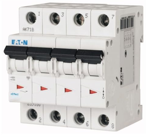 EATON FAZ6-C40/4 Magnetothermischer Schalter FAZ6, 4P, 40A, Curve C