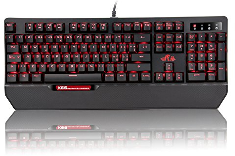 Rii Gaming K66 (Italienisch QWERTY Layout)