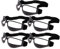 B Baosity 5er Set Basketball Dribble Brillen Sport Dribbelbrille Eyewear für Trainingshilfe - 5pcs Schwarz