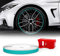 4R Quattroerre.it Quattroerre 10333 Wheel Trim Stripe Racing con Applicatore, Verde Petronas, 5 mm x 6 mt