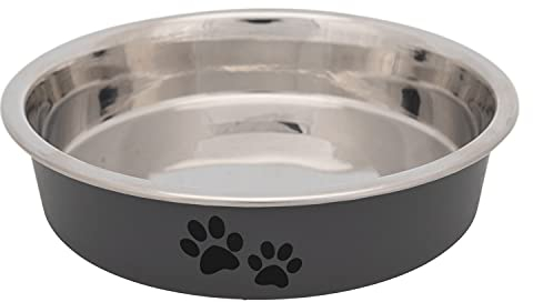 TRIXIE Comedero Acero Inoxidable para Razas Hocico Corto para Gatos