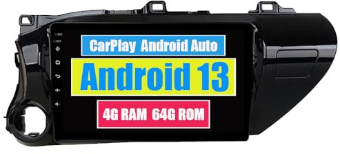 RoverOne Android System Auto GPS Radio für Toyota Hilux 2016 2017 2018 mit Multimedia Stereo Navigation DSP Bluetooth Mirror Link