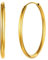 ChicSilver vergoldete Ohrringe Damen 925 Creolen Gold Earrings for Women Damen 2mm dicke Ohrringe Vergoldet Ohrstecker Klein Hoop Ohrpiercing Gold Kreolen Huggie Ohrschmuck für Hochzeit